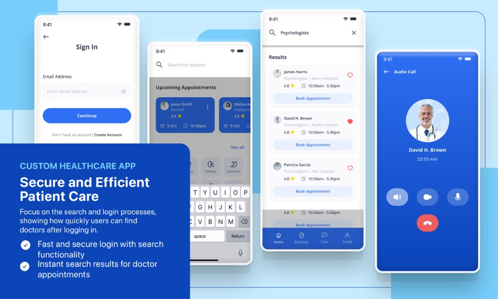 Health App: Care in Your Pocket image 1