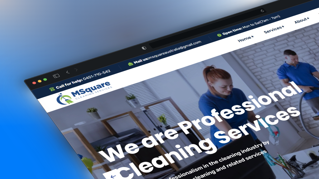 Cleaning Brand: A Visual Sparkle