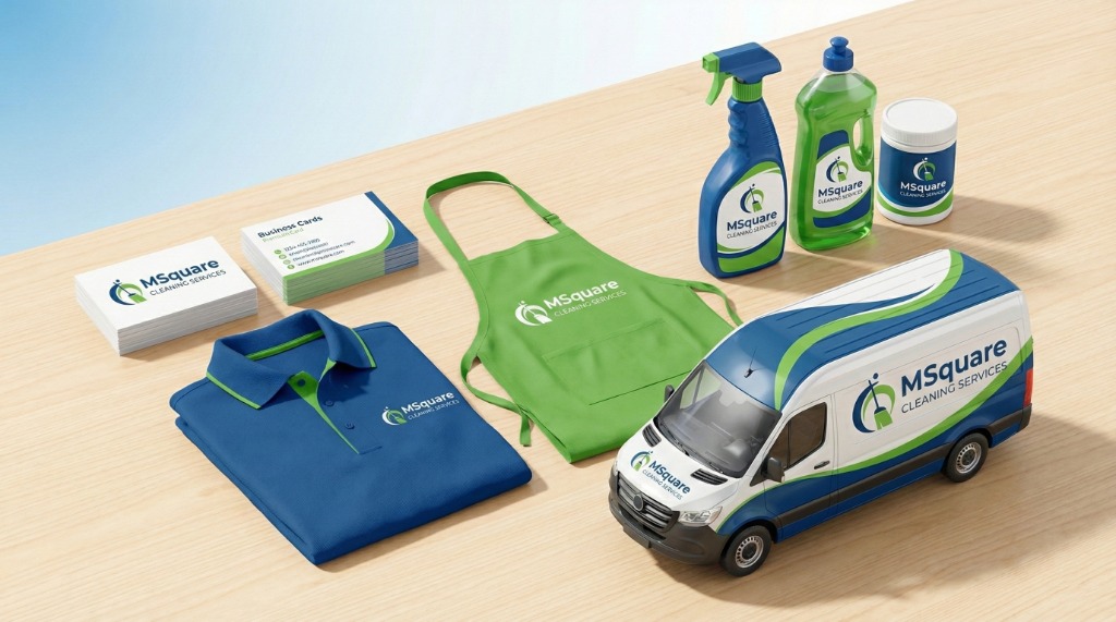Cleaning Brand: A Visual Sparkle image 2