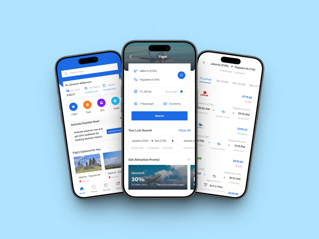 Travel App: Fly Without Stress image 1